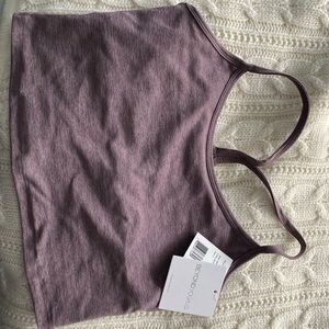 Beyond Yoga Spacedye slim racer back cropped tanks, tags on, size L